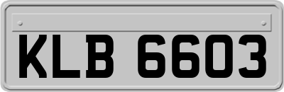 KLB6603