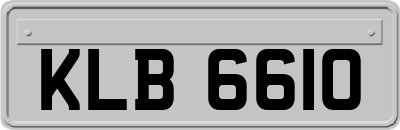 KLB6610