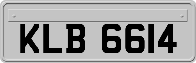 KLB6614