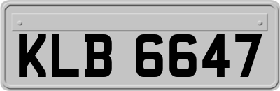 KLB6647