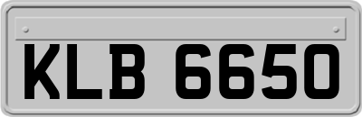 KLB6650