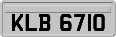 KLB6710