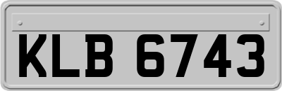 KLB6743