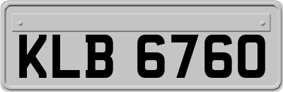 KLB6760