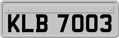 KLB7003
