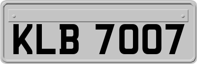 KLB7007