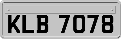 KLB7078