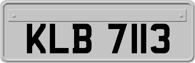 KLB7113