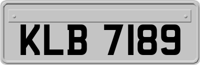 KLB7189