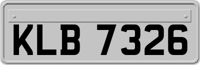 KLB7326