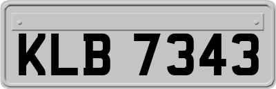 KLB7343