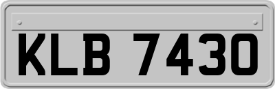 KLB7430