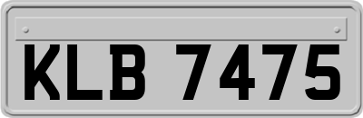 KLB7475