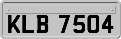KLB7504