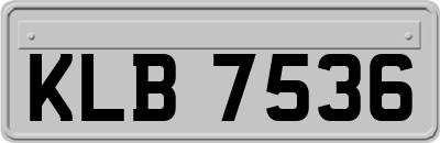 KLB7536