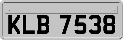 KLB7538