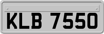 KLB7550