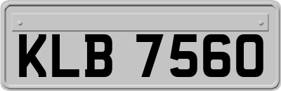 KLB7560