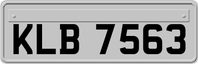 KLB7563