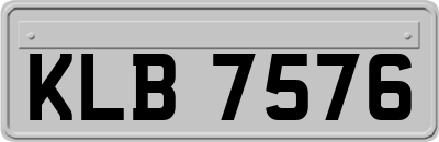 KLB7576