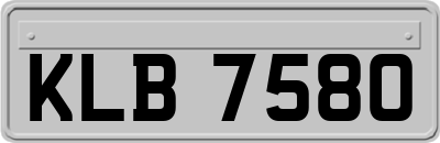 KLB7580