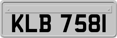KLB7581