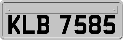 KLB7585