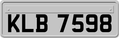 KLB7598