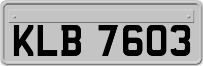 KLB7603