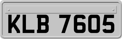 KLB7605
