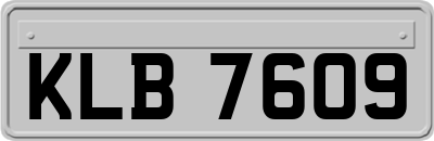 KLB7609