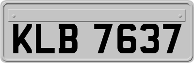 KLB7637