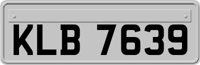 KLB7639