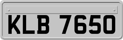 KLB7650