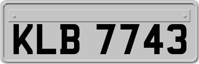 KLB7743