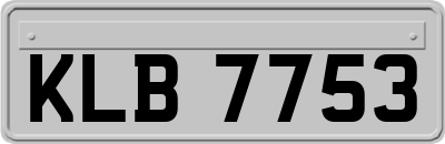 KLB7753