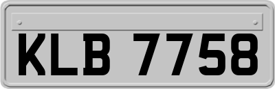 KLB7758
