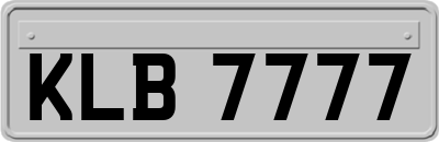 KLB7777