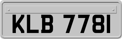 KLB7781