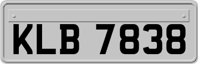 KLB7838