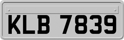 KLB7839