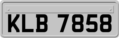 KLB7858