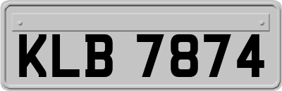 KLB7874