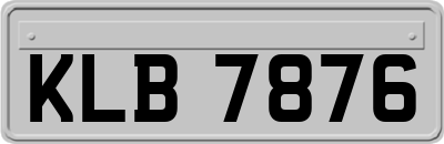 KLB7876