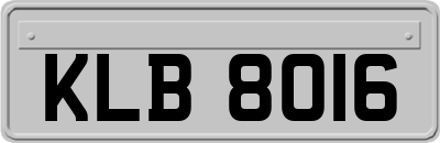 KLB8016