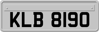 KLB8190