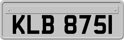 KLB8751