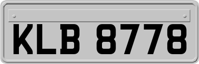KLB8778