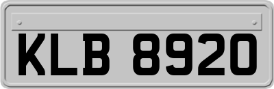 KLB8920