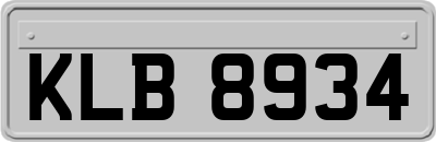 KLB8934